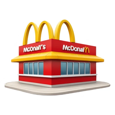McDonald's sticker