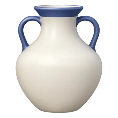 vaso branco sem flores sticker