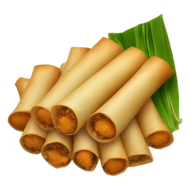 plate of lumpia sticker