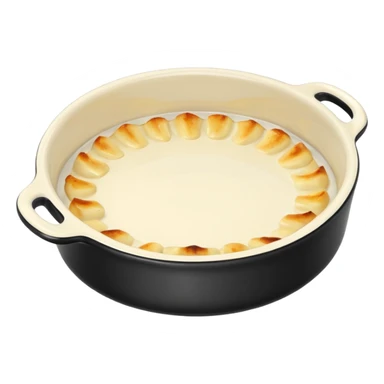 Plat à gratins sans rien à l’intérieur sticker