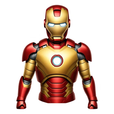 Iron Man superhero sticker