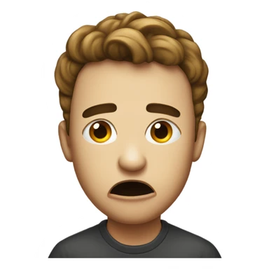 confused with tongue our sticker