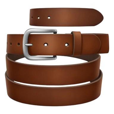 Belt for pant, brown colour ,one round only and look classic sticker