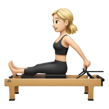 Pilates reformer  sticker