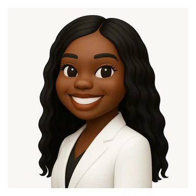 turn the second man in emoji style of the 1st image, match the facial features and match dressing style of the 2nd image, she is wearing white suit side pose sticker