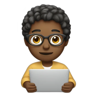 pretending to work from home sticker