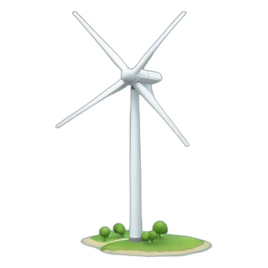 floating wind turbine sticker