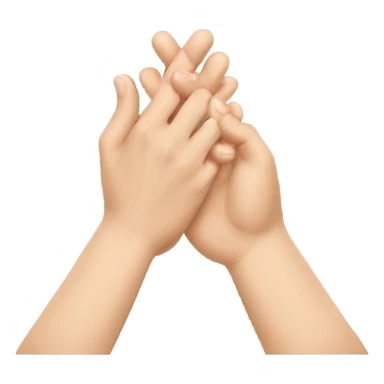 two russian hands "greeting each other" sticker