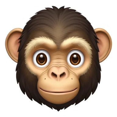 Chimpanzee sticker