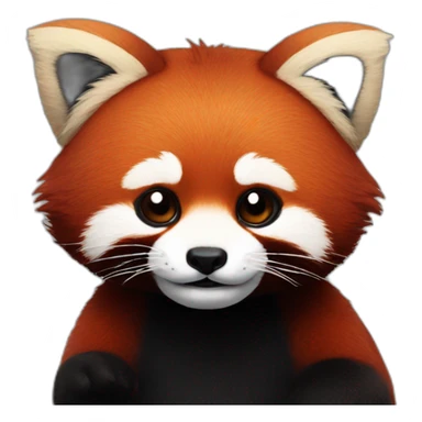 Trump as red panda sticker