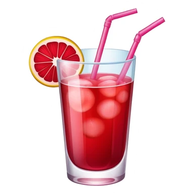 Glad of red fruit punch  sticker