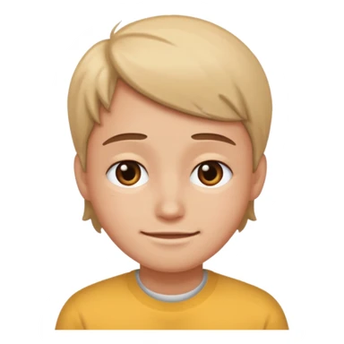 Ojos tristes y sonrisa  sticker