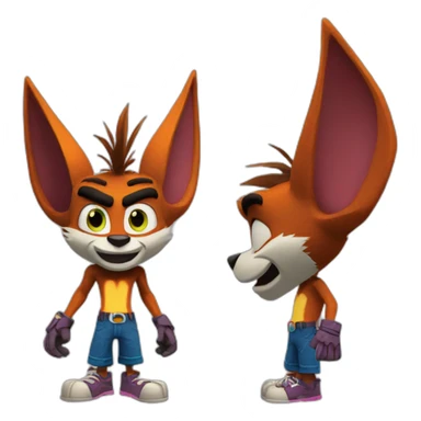 noto-crash-bandicoot sticker