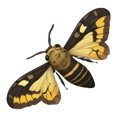 death’s head hawkmoth sticker