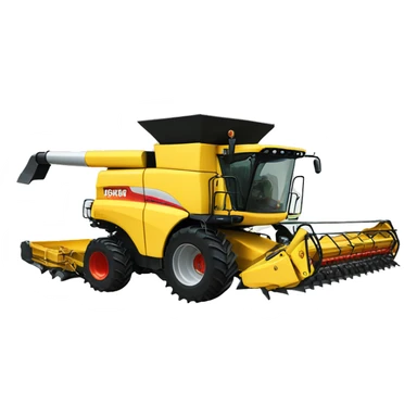 combine havester dc70 sticker