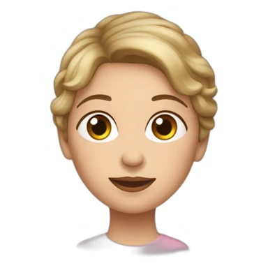 Une dame enceinte sticker