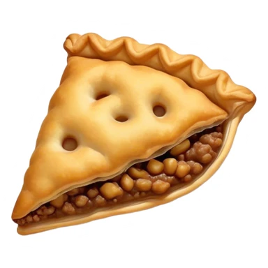 deep fried meat pie sticker