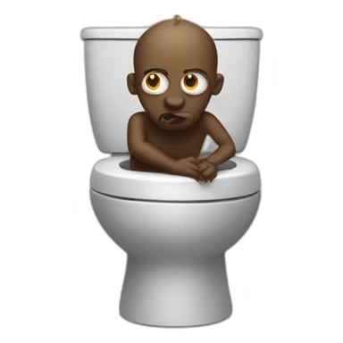 Baal on the toilet sticker