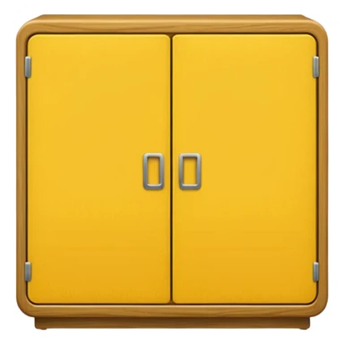 yellow wardrobe
 sticker