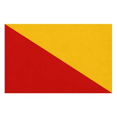 Baden flag, classic look, no text sticker