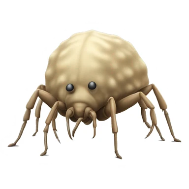 Dust mite sticker