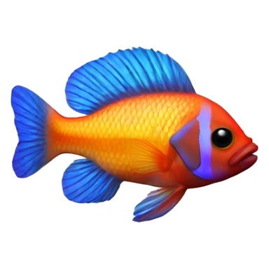 royal gamma fairy basslet fish sticker