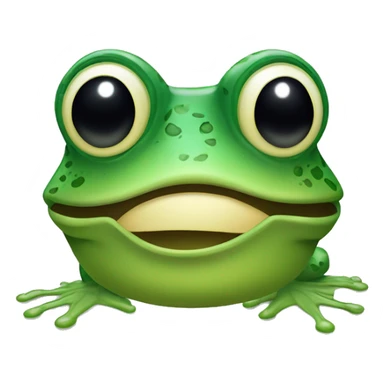 Une grenouille avec un masque de plongée  sticker