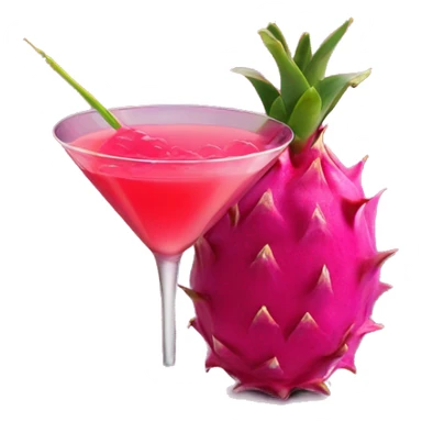 dragonfruit martini  sticker