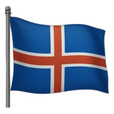 icelandic flag sticker
