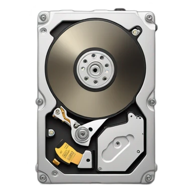 vintage hard drive sticker