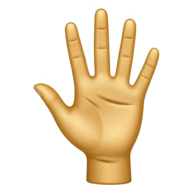 Mirror of this emoji👌. Left hand ok emoji sticker