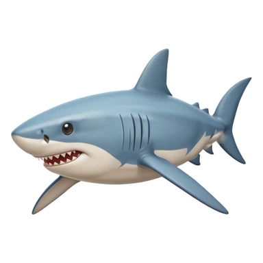 Q el tiburón tenga patas y y q este feliz  sticker