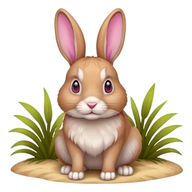 Un lapin des savannes sticker