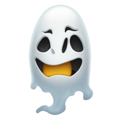 Fantasma en un prohibido sticker