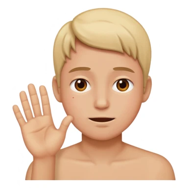 Pretending everything is ok when it's not sticker