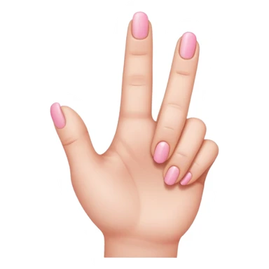 pinky finger sticker