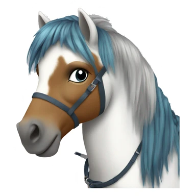 a pony with much detail, you choose colour and acsesories! sticker