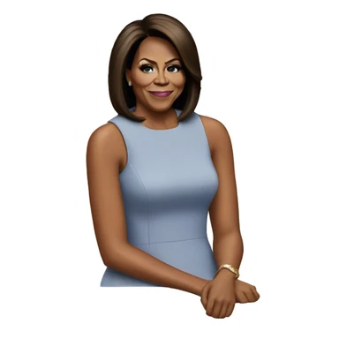 Michelle Obama sticker