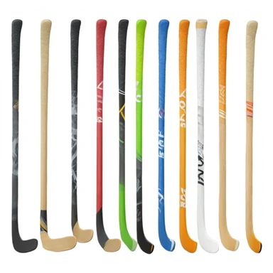 Hockey sticks sticker