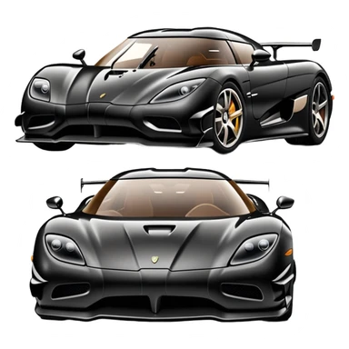 Koenigsegg sticker