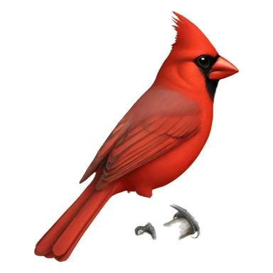 northern cardinal sticker