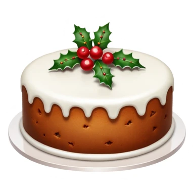 Christmas Cake sticker