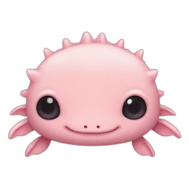 cute axolotl sticker