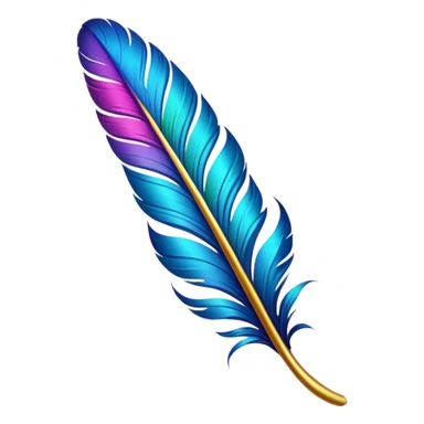 Krishna Feather emoji sticker