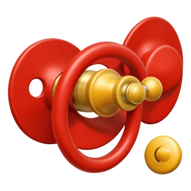 Детская соска в ретро-стиле. СССР 1920-е годы sticker