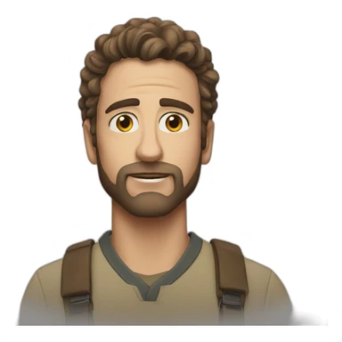 Drew Starkey acter outer banks sticker