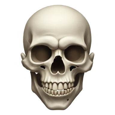 Skull mind blowing sticker