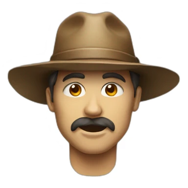 Titan with hat sticker