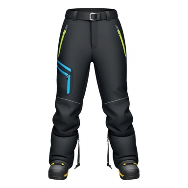 ski pants cloth sticker