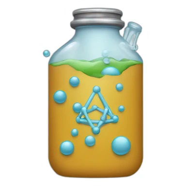 can you please make chemistry logotype with shield sticker